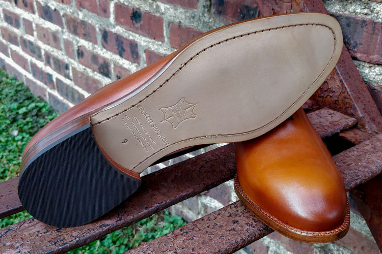 Beckett Simonon Valencia Wholecut Shoes Right Sole Detail