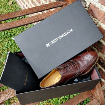 Beckett Simonon Yates Full Brogue In Box