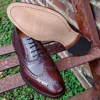 Beckett Simonon Yates Full Brogue Sole Detail