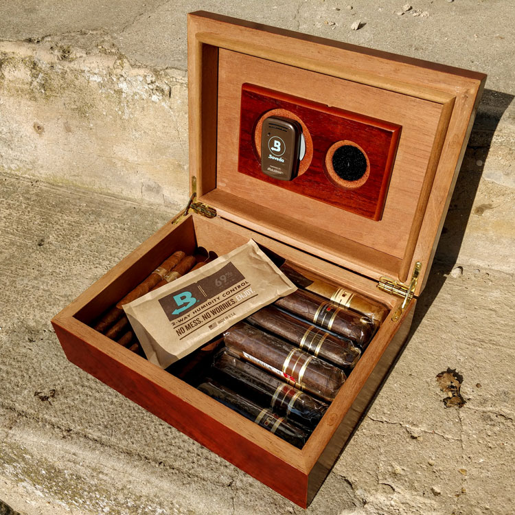 Cuban Crafters Small Cherry Humidor