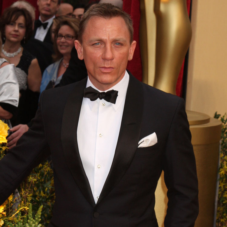 Daniel Craig Shawl Collar Tuxedo