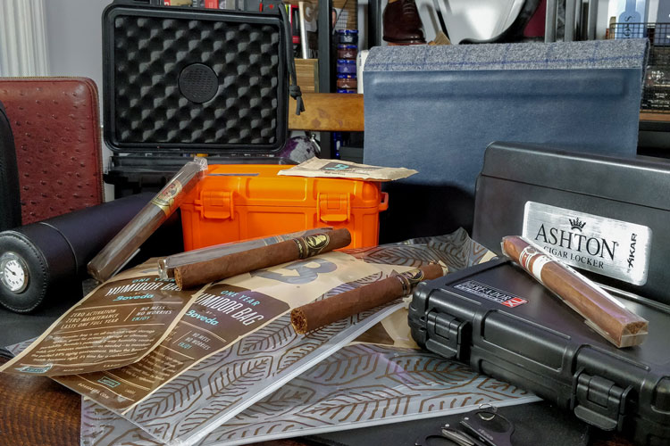 Different Cigar Travel Humidors