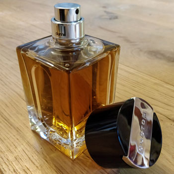 Dunhill Custom Fragrance Bottle Cap Removed
