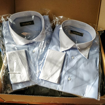 Hockerty Custom Shirts With Personalised Collars