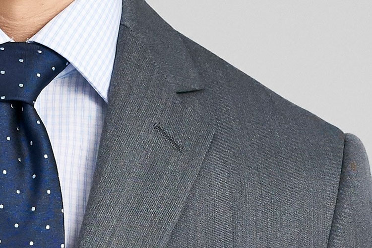 Indochino Hereford Cavalry Twill Gray