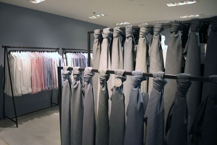 Indochino Showroom Fabrics