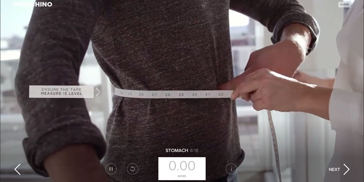 Indochino Waist Measurement
