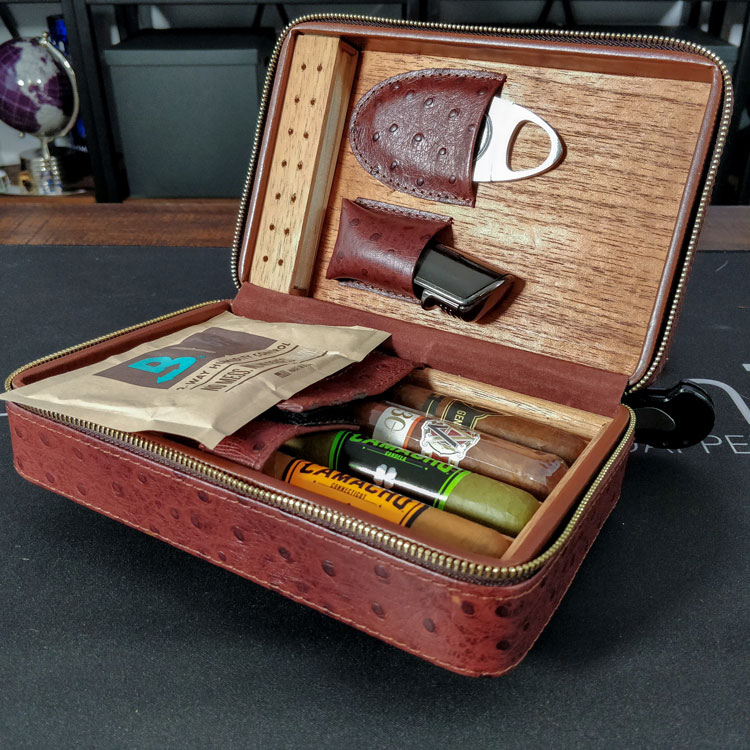 Lagute Leather Travel Humidor