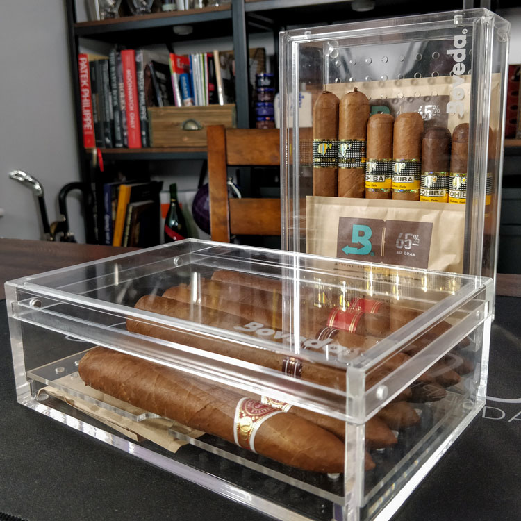 Small Boveda Acrylic Humidors
