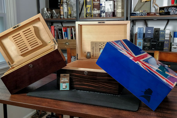 Stacked Luxury Cigar Humidors