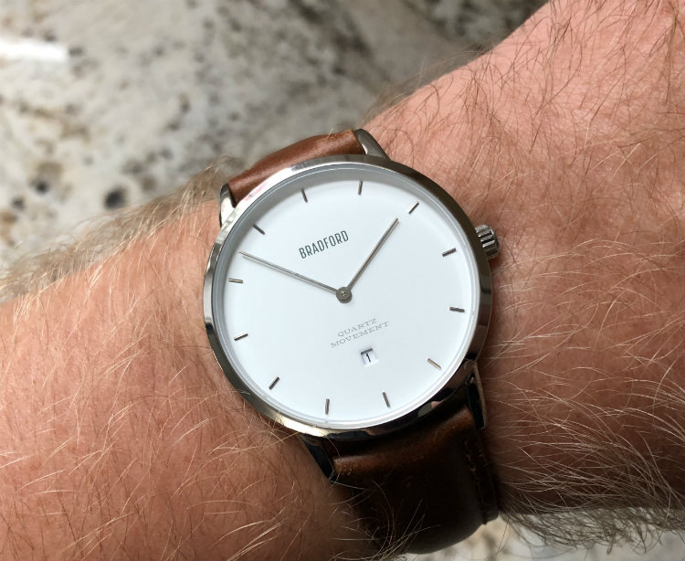 The Taylor watch on Paul Anthony wrist