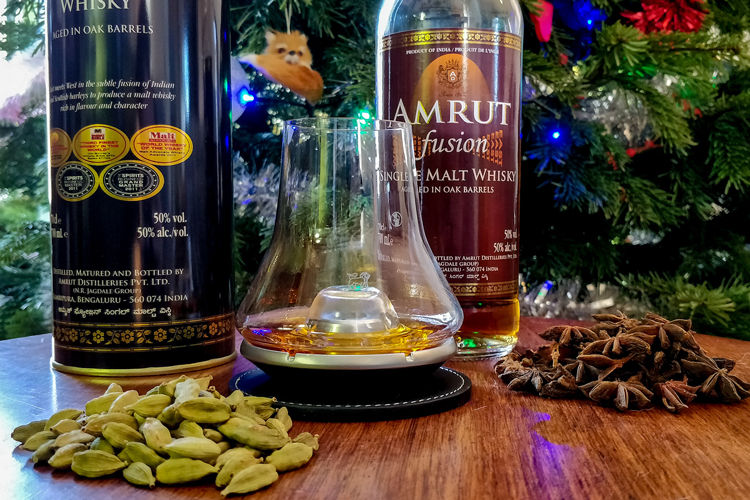 Amrut Fusion Single Malt Indian Whisky & Spices Landscape