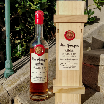 Delord Récolte 1989 Bas Armagnac Bottle & Case