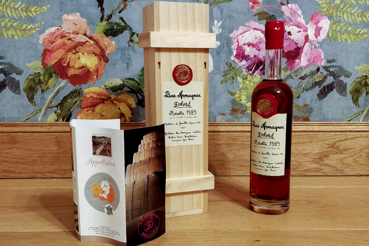 Delord Récolte 1989 Bas Armagnac Unopened
