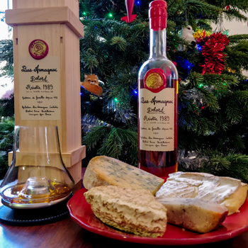 Delord Récolte 1989 Bas Armagnac With Cheese