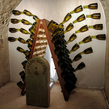 Vincent Rahir Remuage Art At Canard Duchêne Cellars