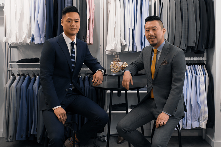 black lapel founders derek tian & warren liao