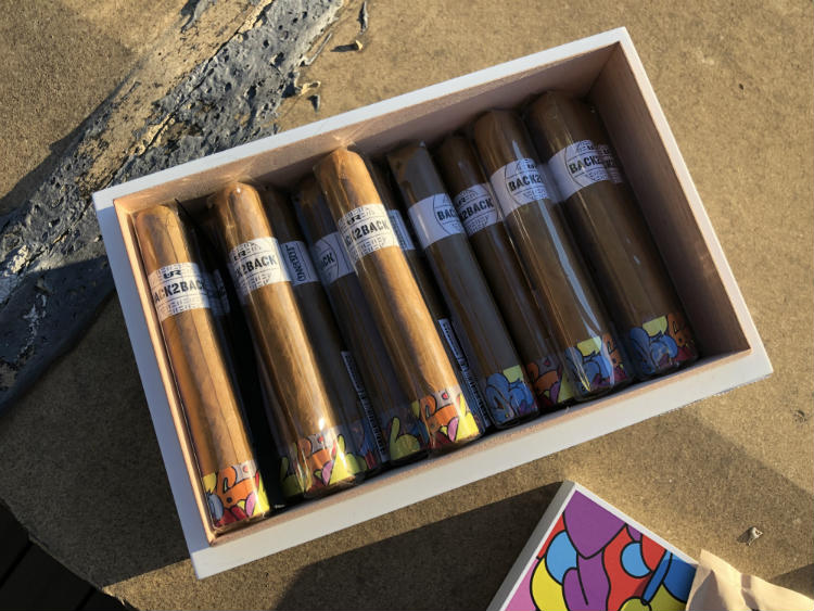 50 Robusto Back2Back Connecticut Cigars in Box