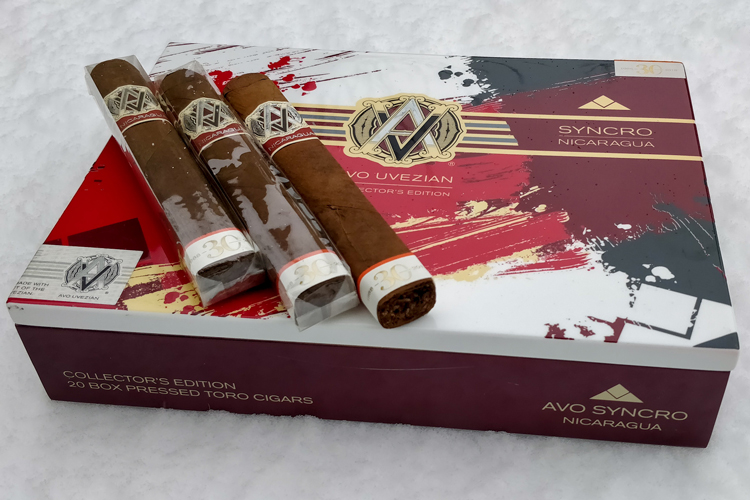 Avo Syncro Nicaragua 30th Anniversary Cigars & Box