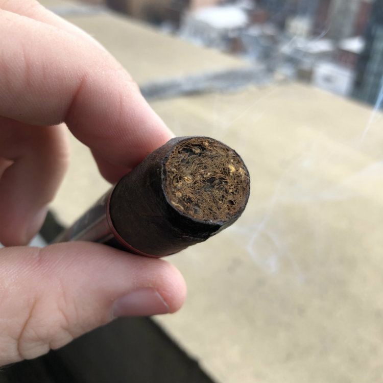 Cut Head Of Camacho Hard Charger Cigar