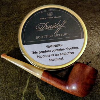 Davidoff Scottish Mixture Pipe Tobacco & Pipe