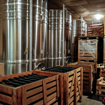 Gallimard Champagne Steel Vats & Warehouse Storage