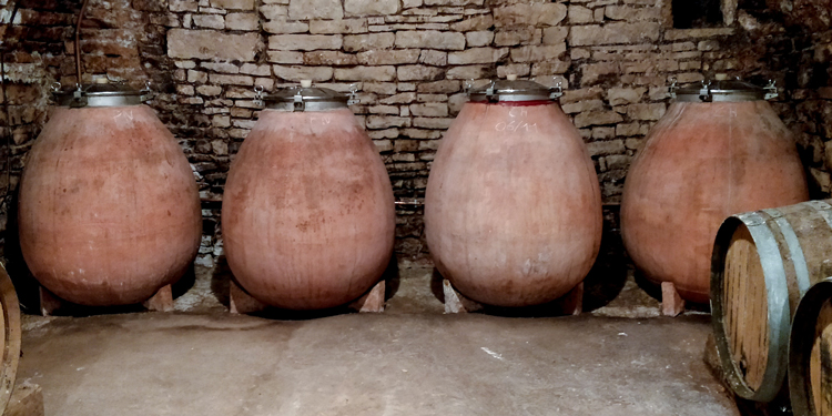 Gallimard Champagne Terracotta Vessels