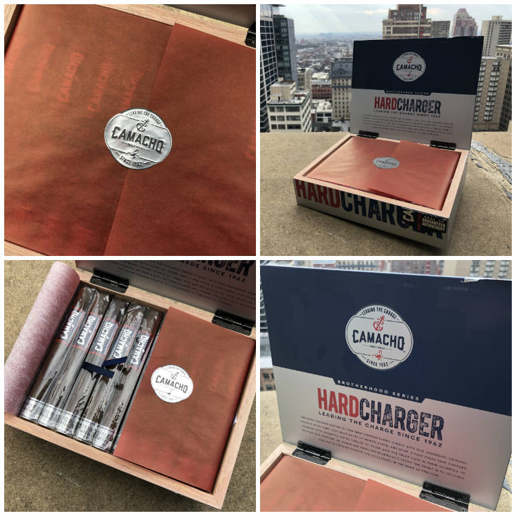 Inside Of Camacho Hard Charger Cigar Box