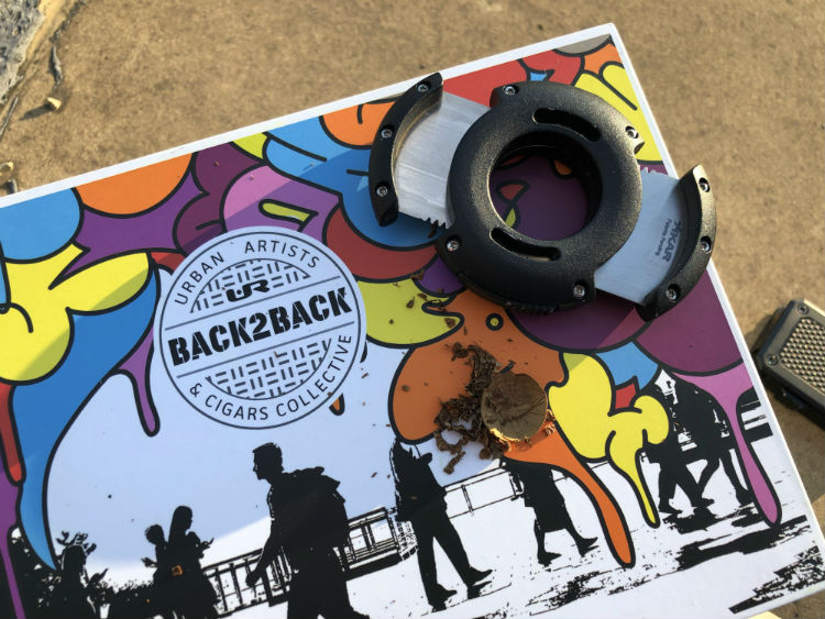 Xikar XO Cutter on Back2Back Connecticut Cigar Box