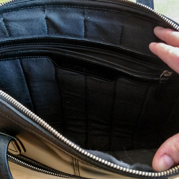 Beckett Simonon Archer Briefcase Interior