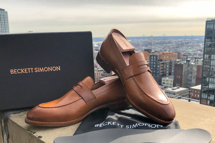 Beckett-Simonon-Cohen-Penny-Loafer-&-Box