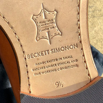 Beckett Simonon Cohen Penny Loafer Sole