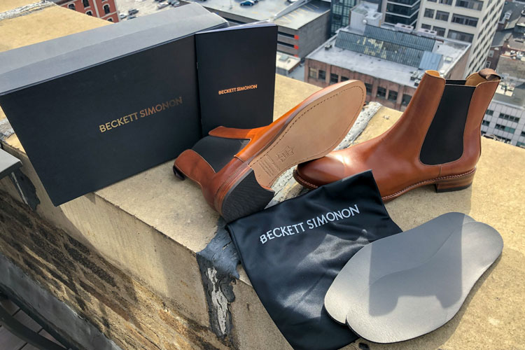 Beckett Simonon Preston Chelsea Boot & Box