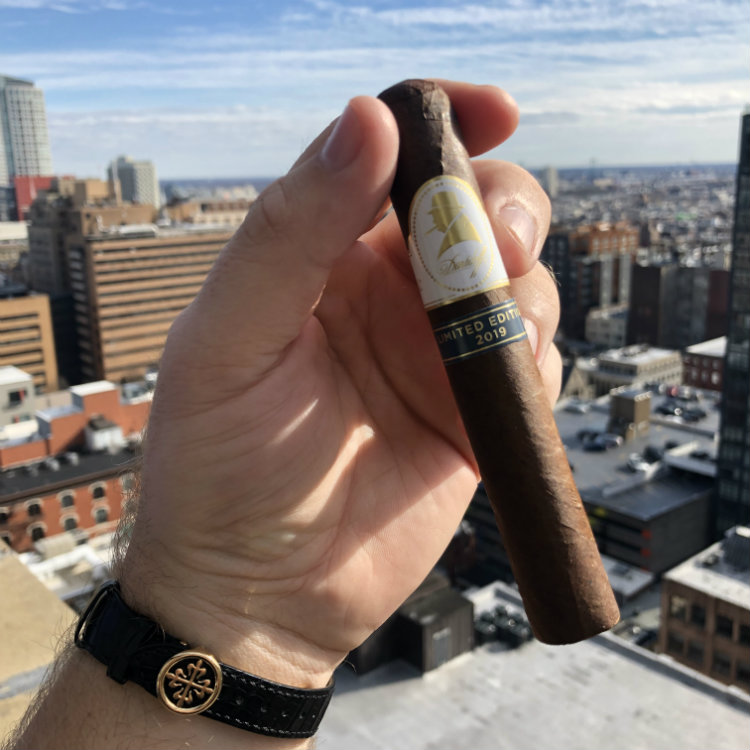Davidoff Winston Churchill 2019 Cigar With Patek Philippe Watch