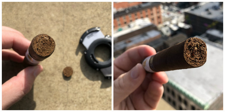 Head and Foot Of WC Traveler Cigar