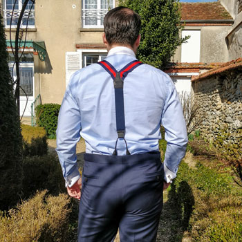 JJ Suspenders Formal Braces Back