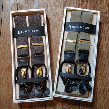 Olive & Brown JJ Suspenders