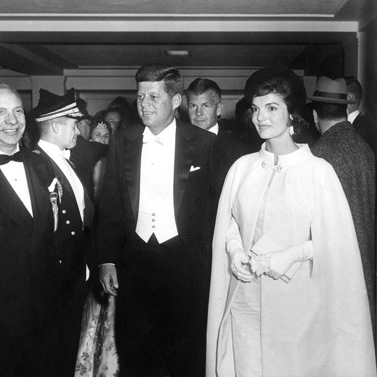 President Kennedy & First Lady At Inaugural Ball