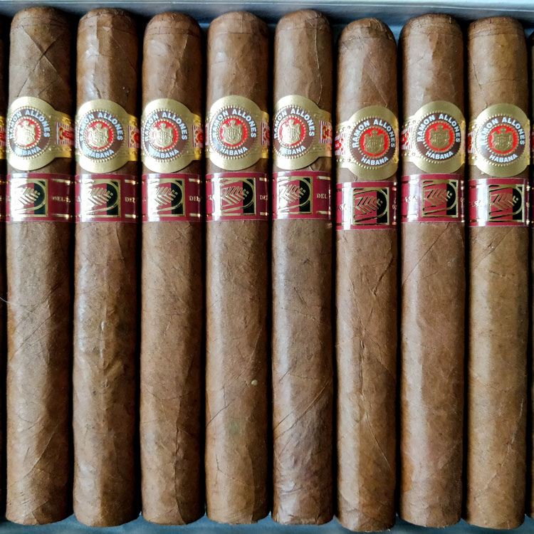 Ramon Allones Superiores Cigars In A Row