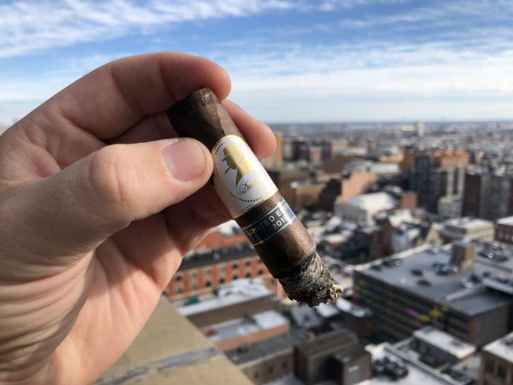 Second Third Of Davidoff Winston Churchill 2019 Cigar