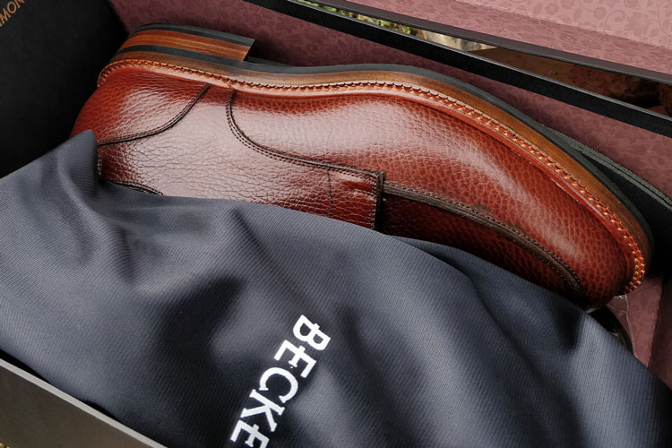 Beckett Simonon Dunham Derby Shoe In Box