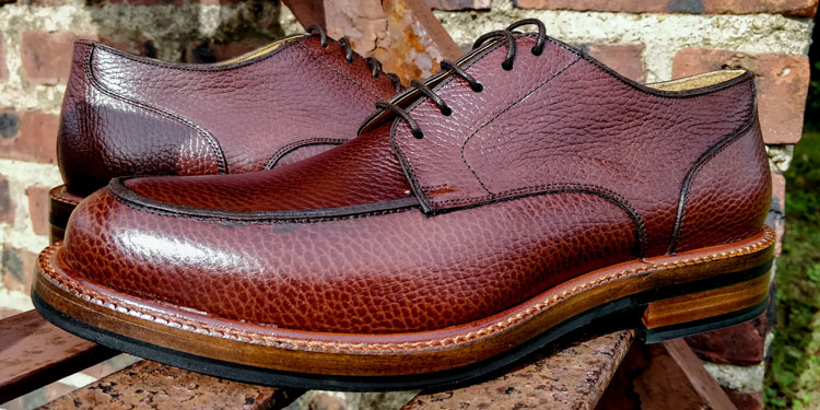 Beckett Simonon Dunham Pebbled Leather Derby Shoe