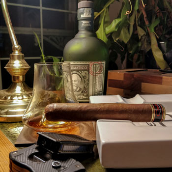 Cain Habano Ligero Cigar & Diplomatico Rum