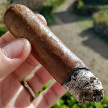 Cain Habano Ligero Cigar Second Third