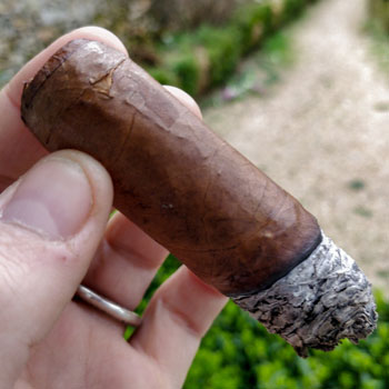 Cain & Nub F Straight Ligero Cigar Final Third