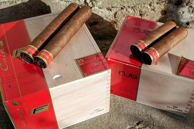 Cain & Nub F Straight Ligero Cigar With Boxes