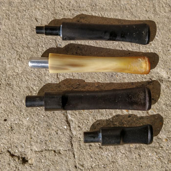 Different Tobacco Pipe Stem Shapes