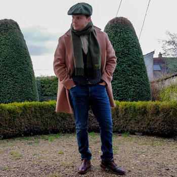Hockerty Coat, Jeans & Custom Indochino Waistcoat