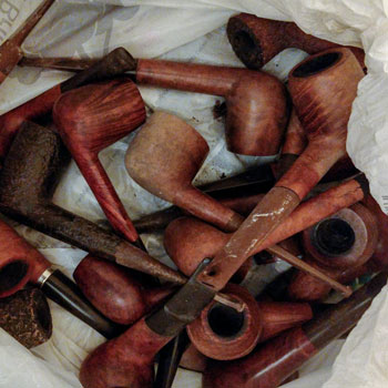 Old & Damaged Estate Pipes