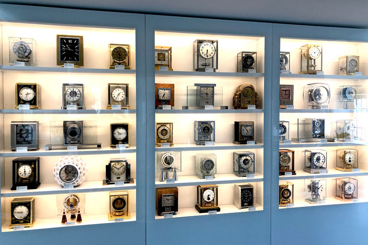 Atmos Clocks in Jaeger-LeCoultre Museum by R Naas